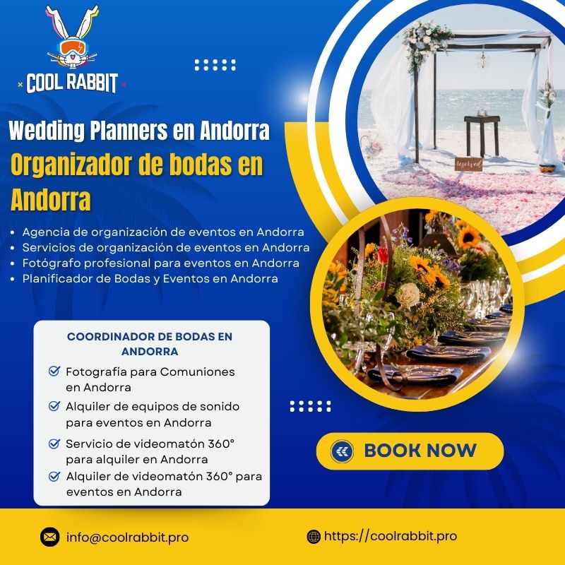 Coordinador de bodas en Andorra para un día sin estrés