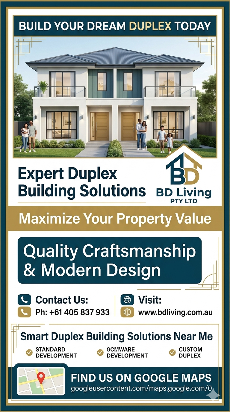 Build Your Dream Duplex Today!