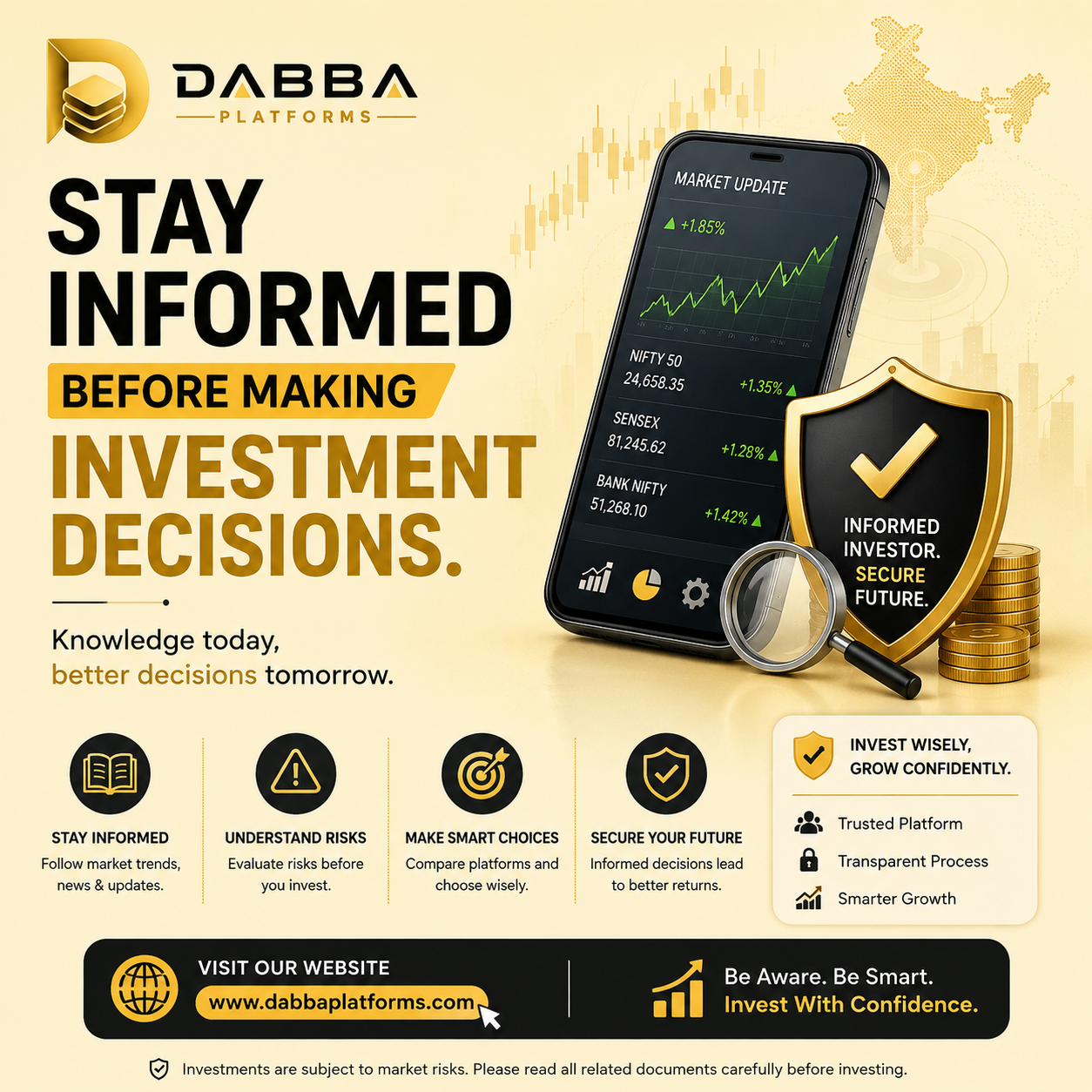 Stay Informed Before Making Investment Decisions