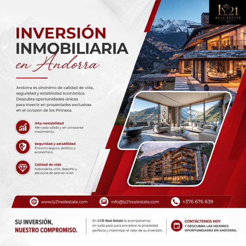 Descubra las ventajas de la Inversión inmobiliaria en Andorra