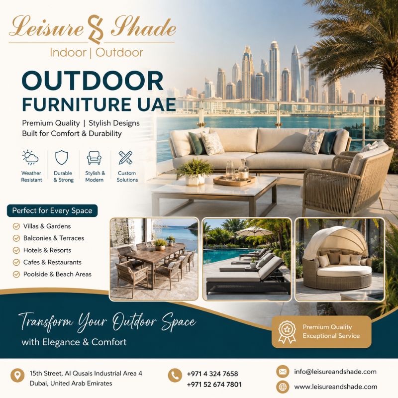 Outdoor Furniture UAE: Premium Luxury Garden Furniture Collection