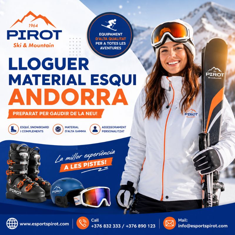 Lloguer Material Esqui Andorra: Equipamiento para Toda la Familia
