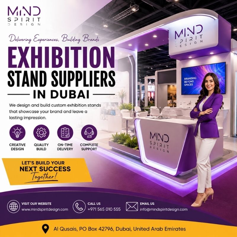 Choose Expert Exhibition Stand Suppliers in Dubai for Your Next Event